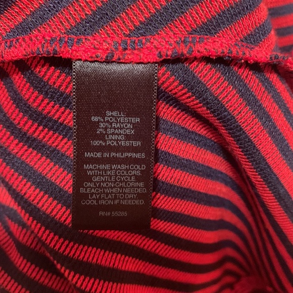 Express red and navy dress, size small - Picture 3 of 8